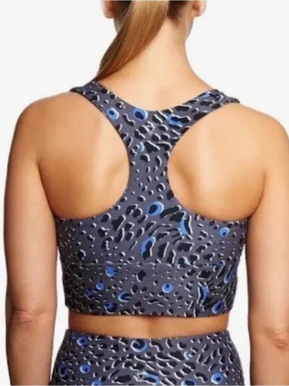 Betsey Johnson NWT Glacial Leopard Workout Set - Picture 3 of 7